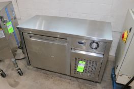 Carbone S/S Refrigerator Counter,with Bottom Refrigerator Compartment, Overall Dims.: Aprox. 48