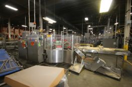 APV/Douglas S/S Case Packer, with S/S Control Panel, with Allen-Bradley PLC, M/N WACP-18, S/N M-