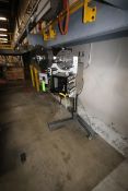 Weber Printer Applicator, M/N 5300, with Zebra 170PAX4 Componen, Mounted on Portable Frame (