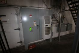 Double Door Control Cabinet, with Allen-Bradley 17-Slot PLC, with (7) Allen-Bradley PowerFlex