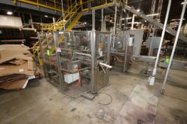 Wilcox Case Packer, with Allen-Bradley PanelView Plus 1000 Touchscreen Display, with Aprox. 3