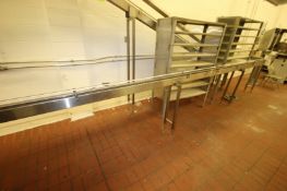 2-Sections of Product Conveyor, with Aprox. 3-1/4