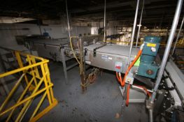 2-Sections of Nercon Discharge Conveyor, with Aprox. 36