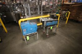 Nordson ProBlue 10 Glue Pot, Mounted on S/S Stand, with Additional Nordson Glue Pot, Series 3500