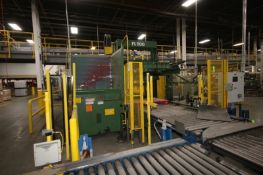 Columbia Palletizer, M/N FL5000-RS-AB-9907, S/N 9907-4953-2024, with 2-Door Control Panel,