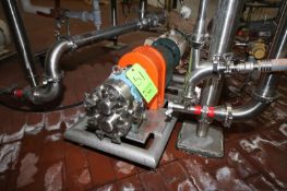 SPX 7.5 hp Positive Displacement Pump, M/N G3001, S/N 3024495R2-6, with Aprox. 2