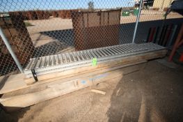 (2) Straight Section of Roller Conveyor, Aprox. 18 Ft. Overall Dimensions (LOCATED IN SAHUARITA, AZ)