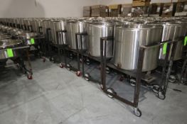 (16) S/S Round Totes, Aprox. 29