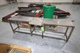 S/S Table, Overall Dims.: 90