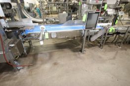 (3) Sections of Product Conveyor, Including 1-Straight Section Aprox. 104