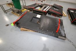 Double Swing Plant Doors, Overall Height of (1) Door: Aprox. 93