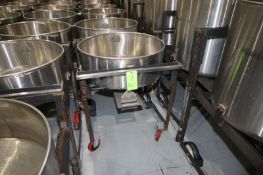 (12) S/S Round Totes, Aprox. 29