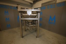 Metalcraft S/S Powder Hopper, Model 1144500, SN 44115-2, with 10