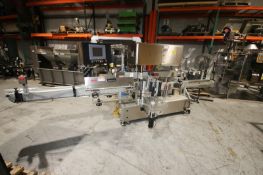 Accraply In-Line Labeler, Model 9000 PW, SN 4262, with 4.5