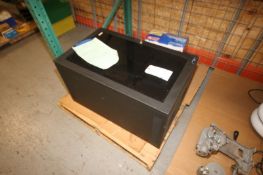 Rack Tech. Server Rack, with Black Box CAT 5E 48 Station Switching Port & Cyber Power Battery Back