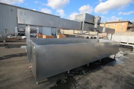 Kusel 2.350 Gal Insulated S/S Cheese Vat, Model 206638CCVESA, SN 0103729, with Elips-E-Stir