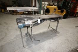 S/S Accumulation Conveyor, with (3) Aprox. 6