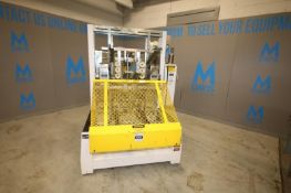 SWF Tray-Matic Box Former, Model SWF1T4, SN 5657, with (2) Hot Melt Gluers, Safety Guards, Controls,