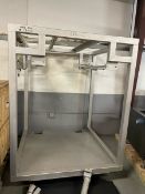 S/S Portable Bag Inflate Station, with Controls, Overall Dims.: Aprox. 64