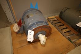 Tetra Pak Separator 50hp/1700rpm Motor, SN102-05319-01, 230/460V 3 Phase, 6 Bolt Pattern Space 18