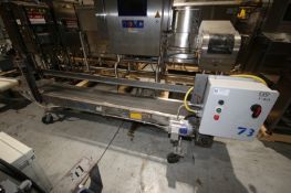 Portable Power Belt Conveyor, Overall Dims.: Aprox. 125