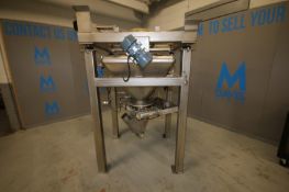 Metalcraft S/S Powder Hopper, Model 1144500, SN 44115-3, with 10