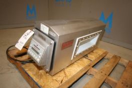 Safeline S/S Metal Detector Head, ModelSTD/16X05/SS/100/HD, SN 24621, with 15.5