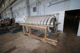 12-Tier S/S Spiral Conveyor, with Aprox. 8