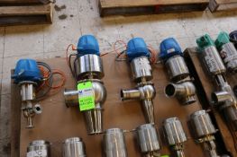 (4) S/S Air Valves, Ranging from 1