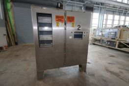 Double Door S/S Control Cabinet, Overall Dim.: 6 ft. 9