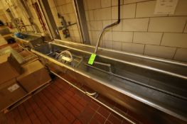 S/S COP Tank, with Internal Jet Spray, Internal Dims.: Aprox. 147