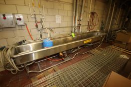 S/S COP Tank, with Internal Jet Spray, Internal Dims.: Aprox. 147