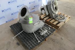 20 hp S/S Destruction Unit,with Leeson 1765 RPM Motor, with S/S Chute, with Spare S/S Blades (INV#