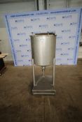 50 Gal. S/S Single Wall Tank, Internal Dims.: Aprox. 24