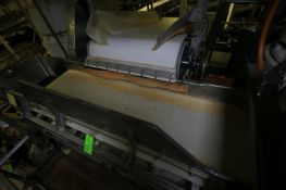 Straight Section of Grinder Shuttle Conveyor,with Aprox. 2-1/2 hp S/S Clad Drive, Aprox. 25