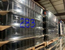 10,000 Round Quart Bottles with Caps Bid per 1000 (LOCATED IN IOWA, RIGGING INCLUDED WITH SALE