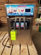 ZM-168 Three Head Ice Cream Machine,  S/N 118050787, Volt 110 (Loading Fee $100) (Located Fort