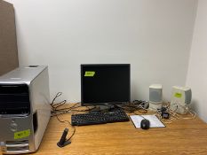 12 office items total: one(1) formica top metal drawer desk 60