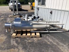 Dust Collector with (2) Single Shell Tanks - Tank #1 - 6-1/2