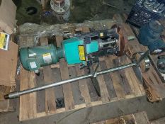 Lightnin Mixer, Model V6S220 N, S/N R9711381005 with 2 hp Inverter Motor, 230 / 460 V and 50