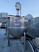 Groen 500 Gal. S/S Kettle with 40 psi Steam Jacket, 20 hp Washdown Motor, 208/230/240 Volt, 60