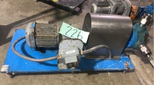 Viking Pump Model KK124A, 2HP drive and 2