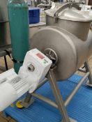 Small S/S Butter Churn with .65/.8 hp, 460 V (Located Hialeah, FL)