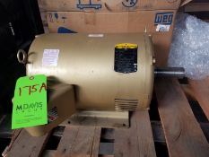 Baldor EM2513T Super E motor, 15 HR, volt 230/460, 3-phase, FR 254T, RPM 1765 (Loading Fee $,