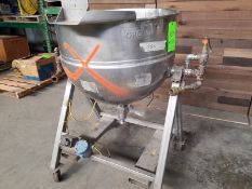 Groen stainless steel jacket tank, size: 30