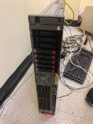 Server/networking/telephone equipment lot. Dell-POWERCONNECT2624/Telephone eqipment/distribution