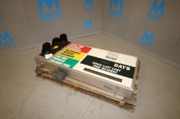 Incident Free Display Board, with Traffic Light, Mounted on S/S Panel, Overall Dims.: Aprox. 72