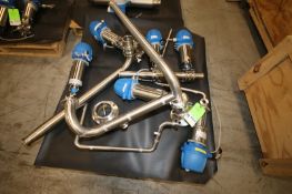 (1) Pallet of 6 Assorted GEA Air Actuated Butterfly and Air Valves 1.5