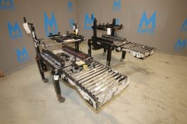 Lot of 2 Internet Packaging, Champion Series Adjustable Case Sealers w/(1) Cartridge, On Casters (