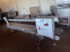 Chantland S/S Portable Power Belt Conveyor, Model 4201, S/N 39282, Overall Dims.: Aprox. 125